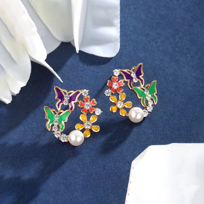 Butterfly Bloom Luxe Earrings
