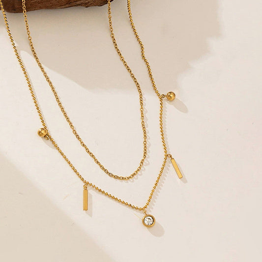Luna Layers Gold Necklace