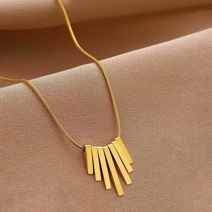 Linear Glow Pendant Necklace