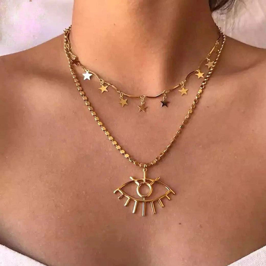 Mystic Eye Layered Necklace