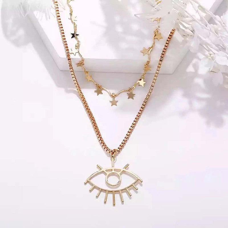 Mystic Eye Layered Necklace
