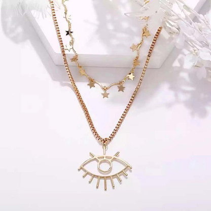 Mystic Eye Layered Necklace