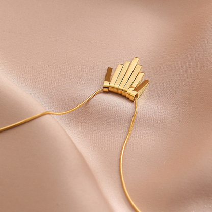 Linear Glow Pendant Necklace