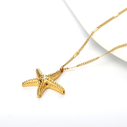 Sea Star Aura Necklace