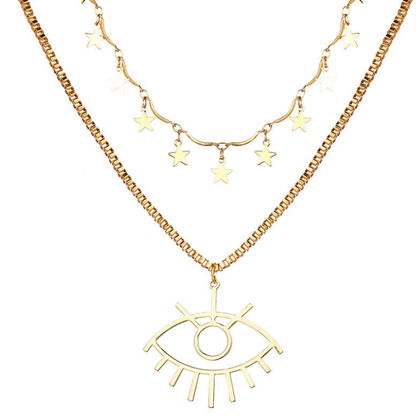 Mystic Eye Layered Necklace