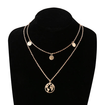 Wanderlust World Necklace