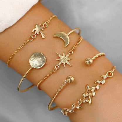 Boho Charm Bracelet Set