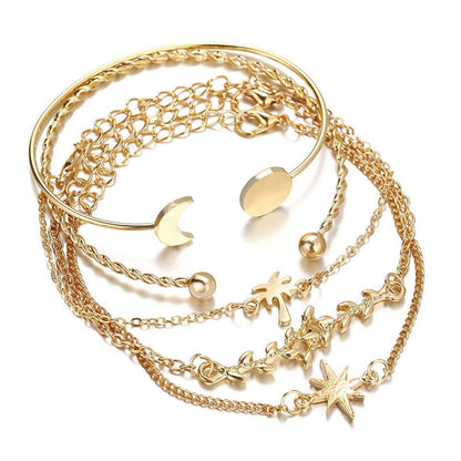 Boho Charm Bracelet Set