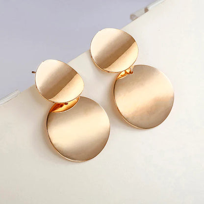 Aurora Round Statement Earrings