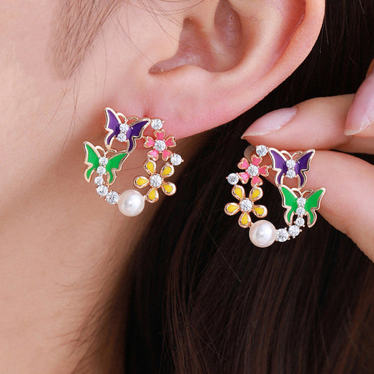 Butterfly Bloom Luxe Earrings