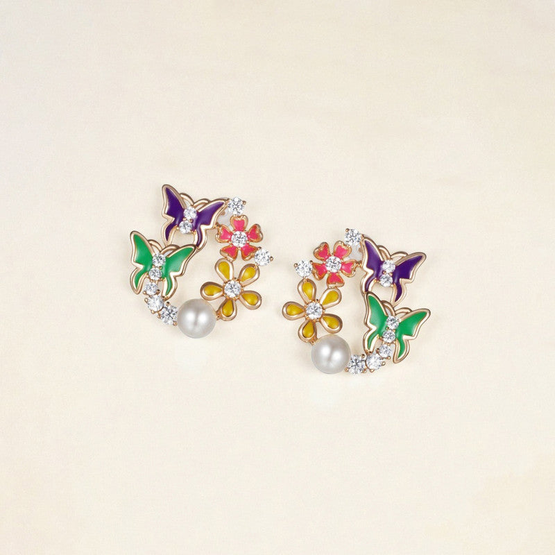 Butterfly Bloom Luxe Earrings