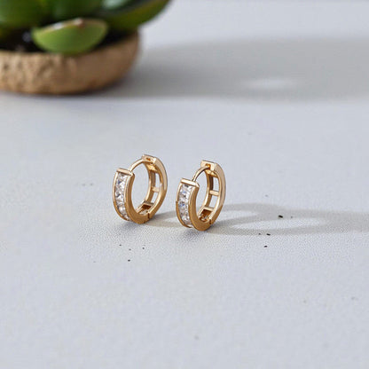 Everyday Shine Huggie Earrings