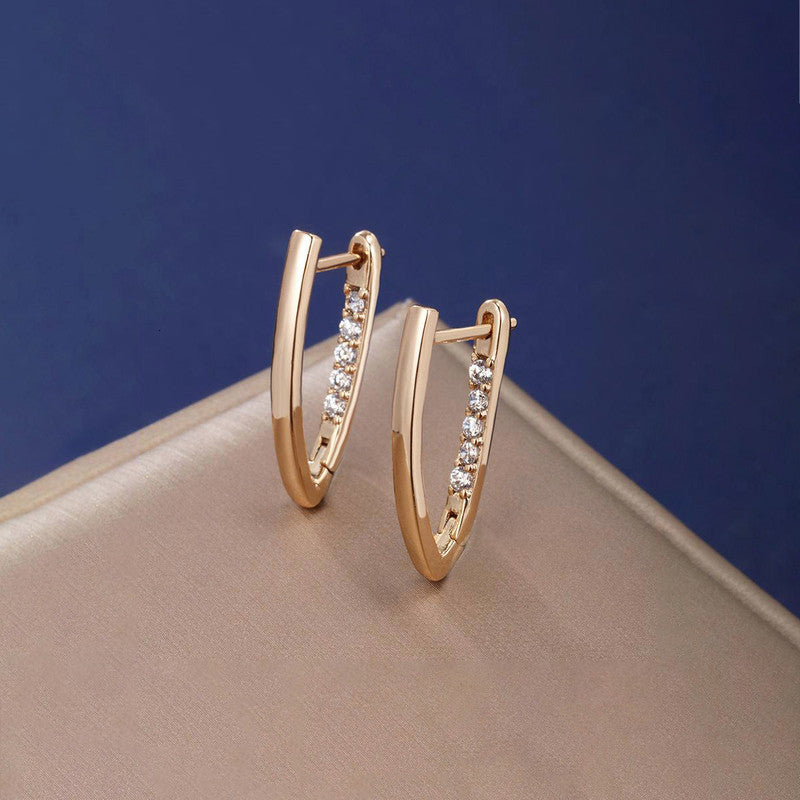 Sculpted Glow Drop Earrings