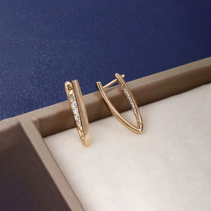 Sculpted Glow Drop Earrings