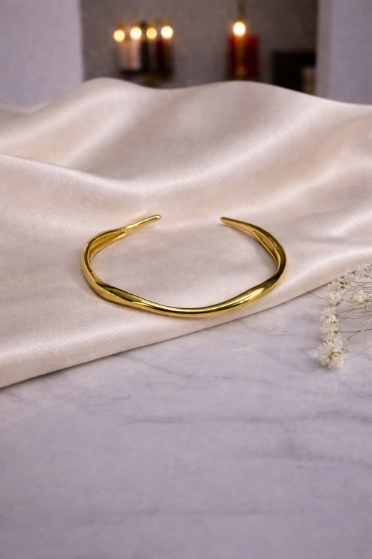 Sleek Open Cuff Bracelet
