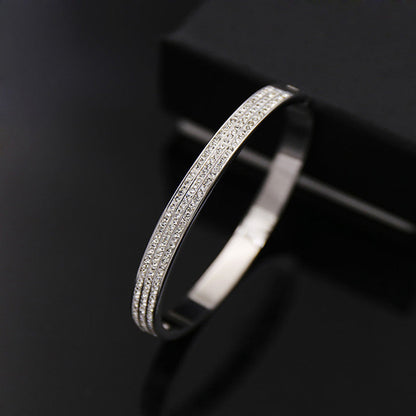 Diamond Line Luxe Bracelet