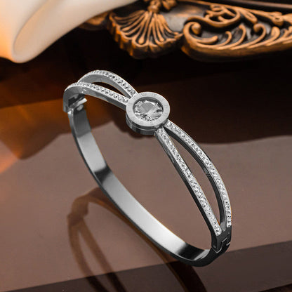 Infinity Spark Charm Bracelet