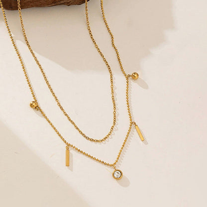 Luna Layers Gold Necklace