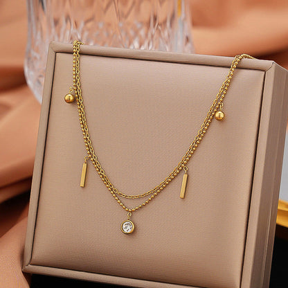 Luna Layers Gold Necklace